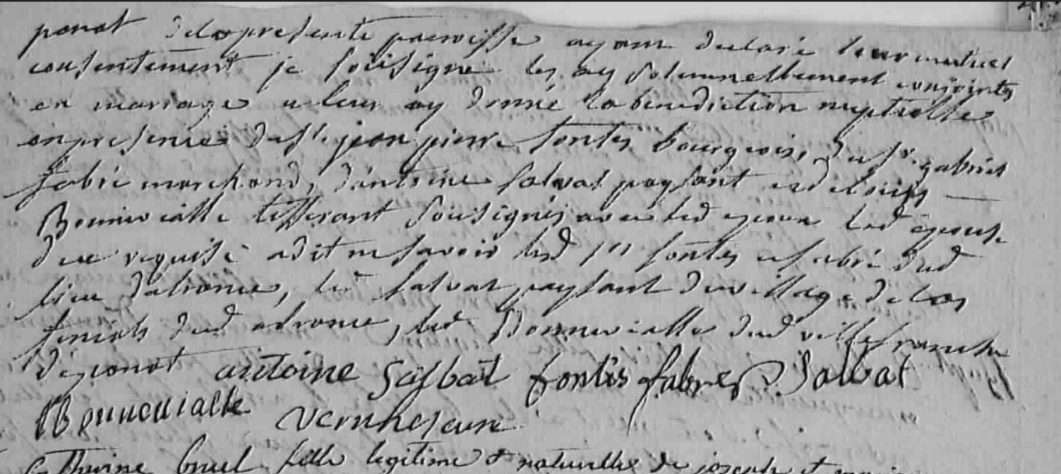 Mariage Salvat Antoine - Jean Claire 15_10_1766 -2.jpg